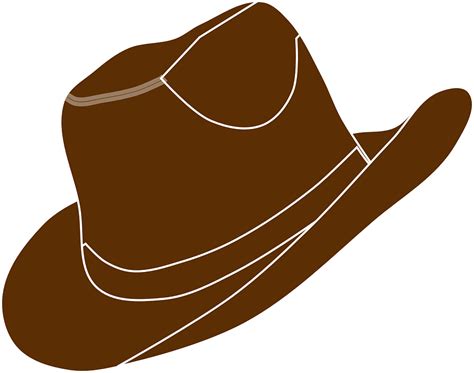 Chapéu Vaqueiro Brown · Gráfico vetorial grátis no Pixabay