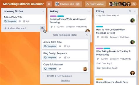 Trello looks to streamline tasks with template galleries, automation ...