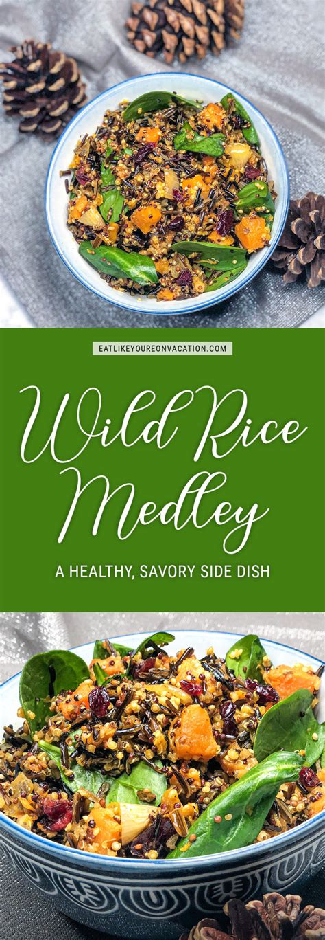 Minnesota Wild Rice Medley - Eat Like You're on Vacation