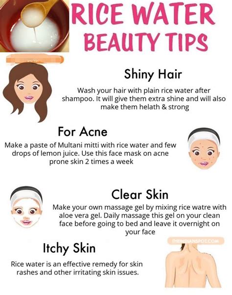 My friend told me this way to use rice water and within a month it changed my skin and hair ...