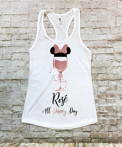 Rose All Disney Day Shirt Rosé All Day Disney Themed Shirt Disney ...