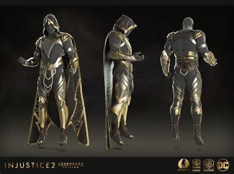 ArtStation - Black Adam Epic Gears; Injustice 2 Legendary Edition., Ludovic Pinard