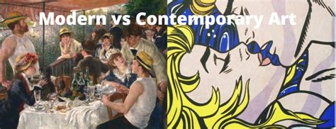 Modern vs Contemporary Art - Artst