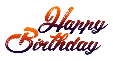 Happy Birthday PNG Images Transparent Free Download