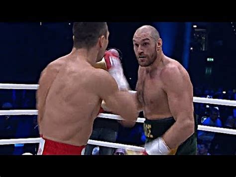 TYSON FURY VS WLADIMIR KLITSCHKO | BEST QUALITY | HIGHLIGHTS [HD] - YouTube