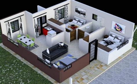 2 Bedroom House Plan in Kenya - Muthurwa.com