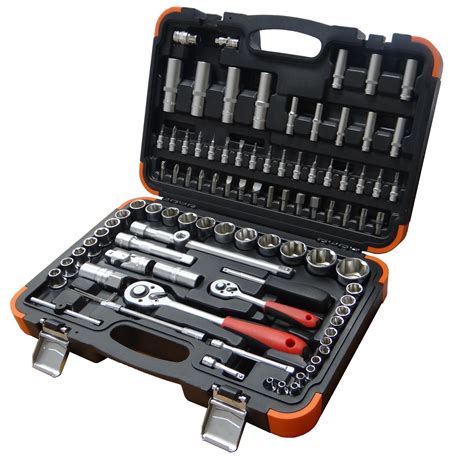 1/4" + 1/2" DR. Socket Wrench Set 94 PCS | Taiwantrade.com