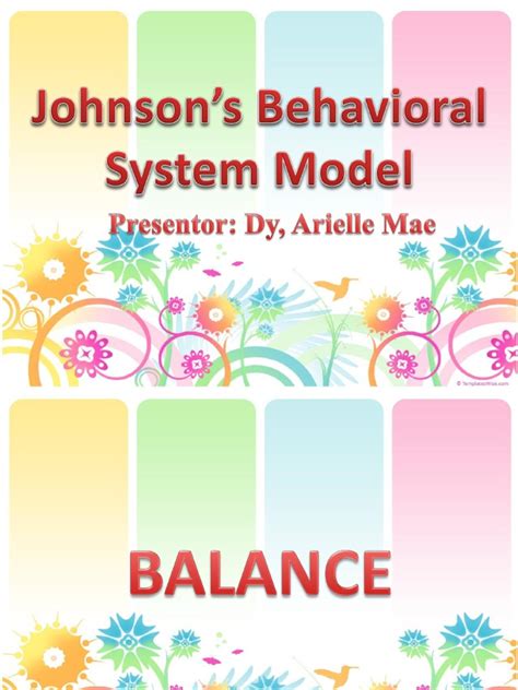 Dorothy Johnson's Theory | PDF | Behavior | System