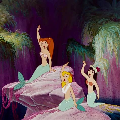 Mermaids (Peter Pan) | Peter pan mermaids, Disney, Mermaid pictures