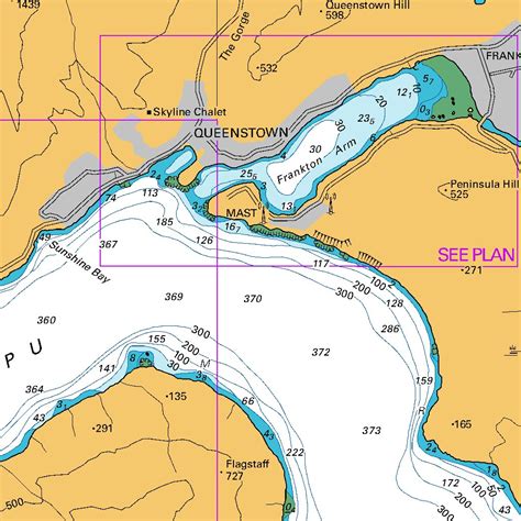 Lake Wakatipu Map by Land Information New Zealand | Avenza Maps