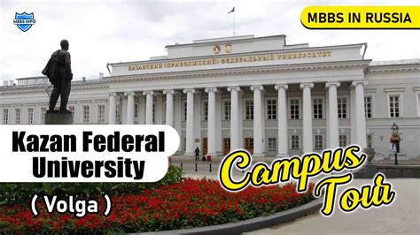 Kazan Federal University Campus Tour- KFU Russia | MBBSInfo - YouTube