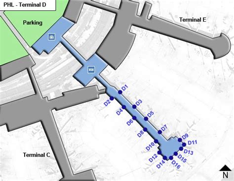 Philadelphia Airport Terminal Map American Airlines