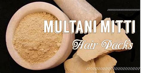 Multani Mitti Hair Packs for Hair Treatment