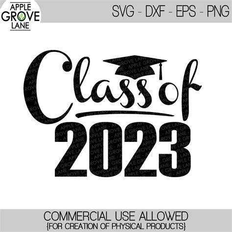 Class of 2023 Svg Graduation SVG 2023 Svg 2023 | Etsy Canada