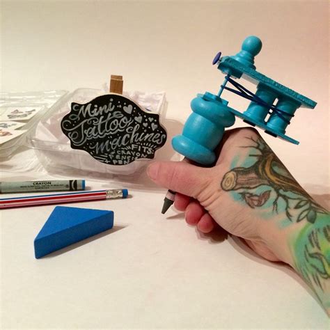 Mini Tattoo Machine by TheFamilyStoneTattoo on Etsy https://www.etsy.com/listing/221675690/mini ...