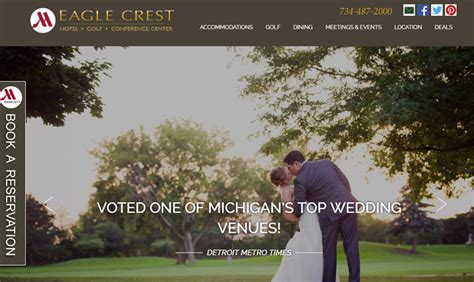 Agency of Record, Marketing/Advertising — Client: Eagle Crest Golf Resort — JCM Media Group