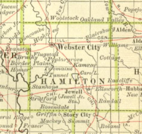 1897 Century Atlas of the State of Iowa