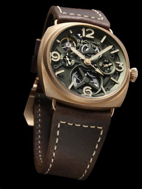 Panerai Radiomir Tourbillon GMT Bronzo – The Watch Pages