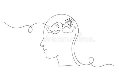 One Line Psychology Drawing Stock Illustrations – 408 One Line Psychology Drawing Stock ...