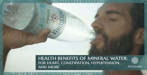 Health Benefits of Mineral Water: For Heart, Constipation, Hypertensio ...