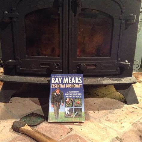 The Bushcraft Cave — A bit of Ray mears by the wood burner. #raymears...