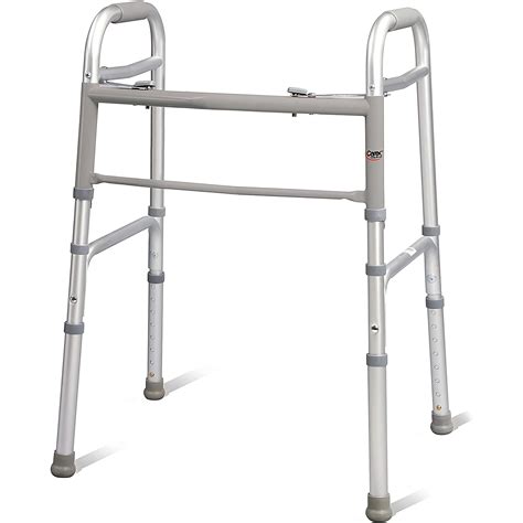 Buy Carex Lightweight Folding Walker for Seniors, Adult Walker, Portable Medical Walker with ...