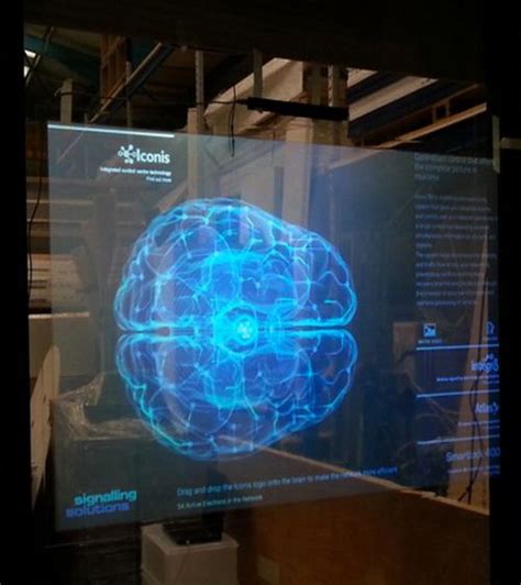 94-ISF Projection Touch Glass Window Store Front (With images ...