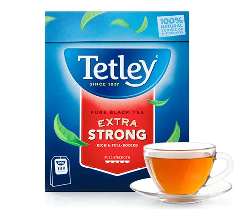 Tetley Extra Strong Black Tea Bags | Tetley Tea Australia