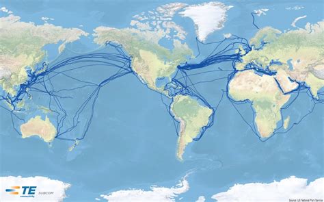 Undersea Cables on a Flat Earth | Metabunk