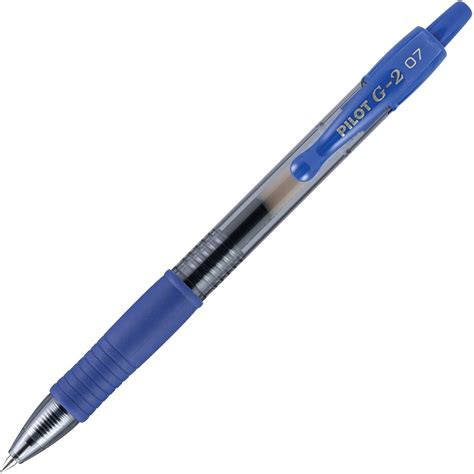 Pilot G2 Retractable Gel Ink Rollerball Pens - Fine Pen Point - 0.7 mm Pen Point Size ...