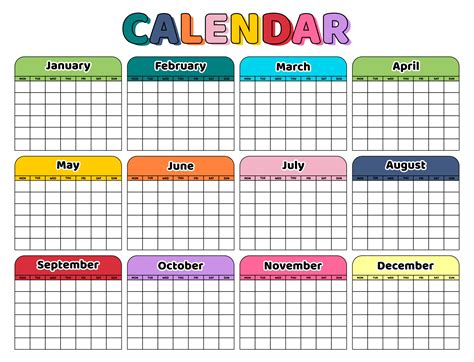 10 best printable full page blank calendar template pdf for free at ...