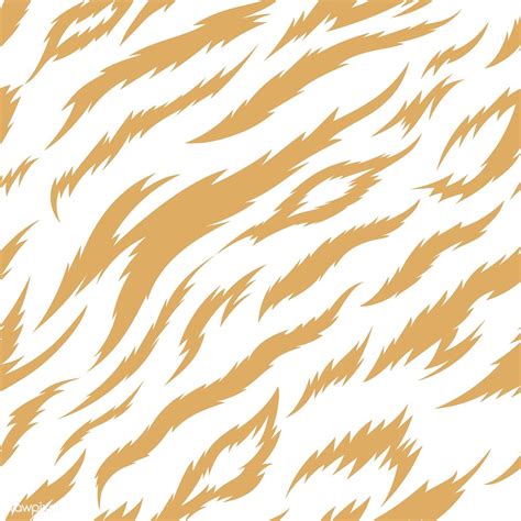 Tiger stripes seamless vector pattern | free image by rawpixel.com / manotang Animal Prints ...