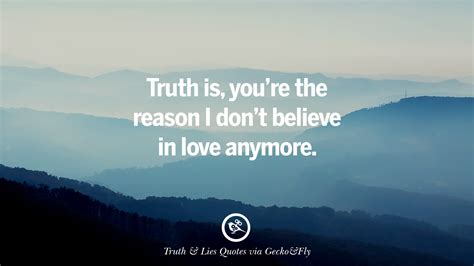 20 Quotes About Truth And Lies By Boyfriends, Girlfriends, Friends And Families » ANNPortal