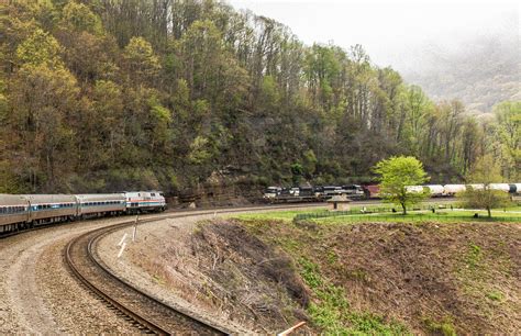 Eastbound Pennsylvanian on Horseshoe Curve, 2016. — Amtrak: History of ...