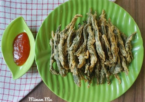 Resep Keripik Daun Singkong Atau Belut Goreng KW oleh Mimam Mu - Cookpad