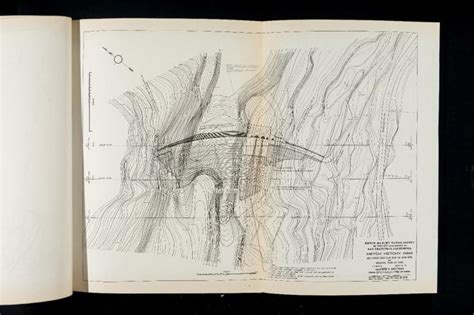 A Look Back in History: Bedrock Contour Map of Hetch Hetchy Dam Site ...