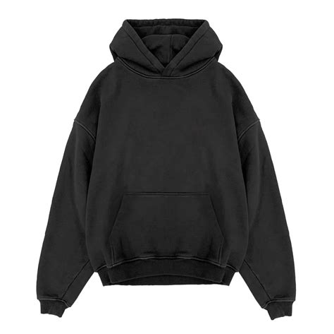 Blank Hoodie - Vintage Black – Santino Studios