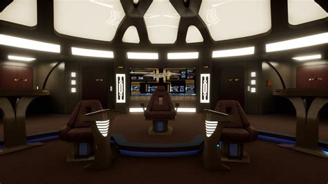 ArtStation - Enterprise E Command Bridge