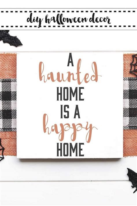 DIY Halloween Sign - FREE SVG File 2024 - Clarks Condensed