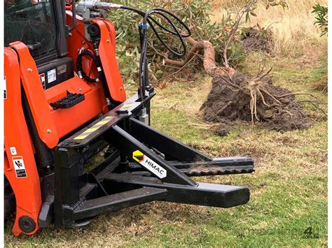 New 2020 himac Skid Steer Tree Puller Skid Steer Tree Shears in , - Listed on Machines4u