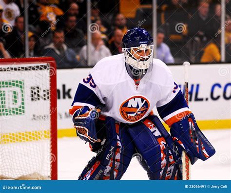 Rick DiPietro New York Islanders Editorial Photo - Image of game ...