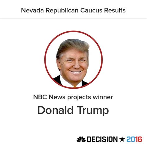 Donald Trump wins Nevada GOP caucus