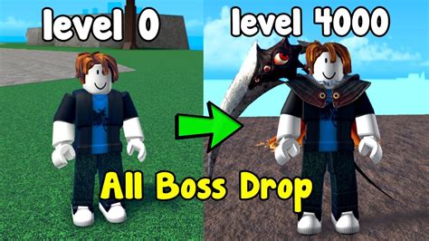 Starting Over As A Noob And Reached Max Level 4000! Got All Drops – King Legacy Roblox ...