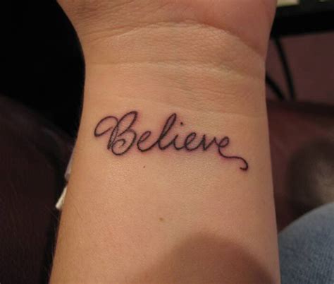 believe tattoo by lonelyagnel on DeviantArt