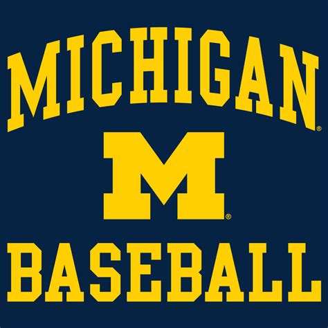 University of Michigan Wolverines Arch Logo Baseball Hoodie - Navy ...