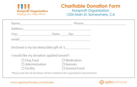 Charity Donation Template