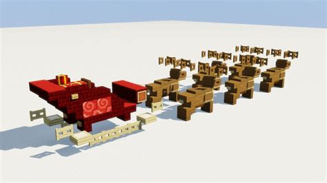 Santa Sleigh Minecraft Map