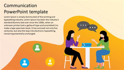 Communication Powerpoint Template