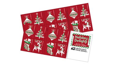 Christmas Forever Stamps For 2021 At Us Post Office - Christmas ...