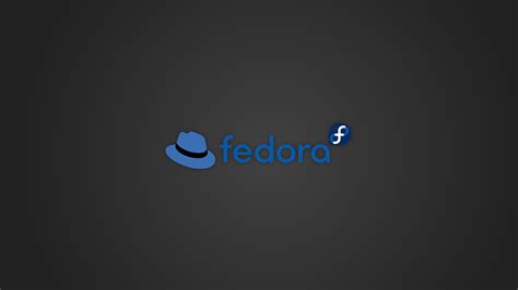 Fedora, blue hat, dark themed wallpaper : r/Fedora